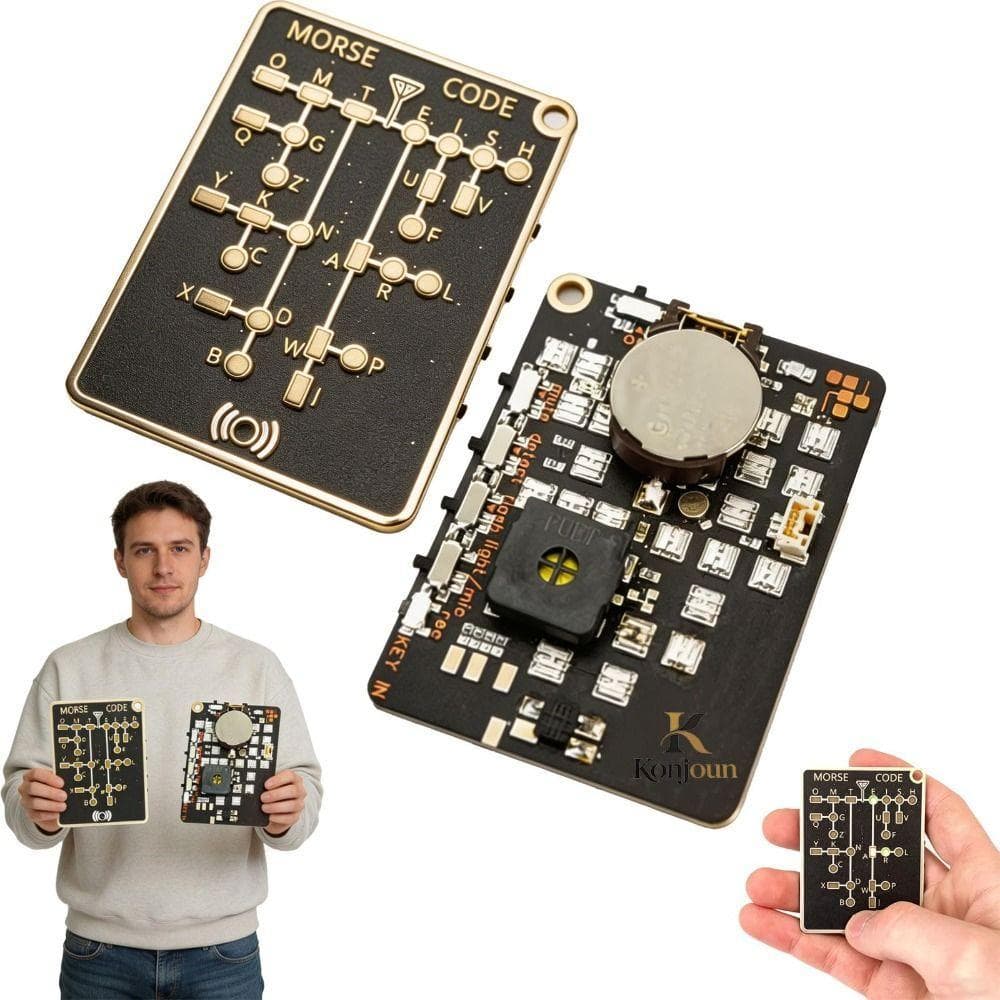 Morse Code Karte , Cartão De Treinamento Prático De Design Moderno , Recurso Personalizado