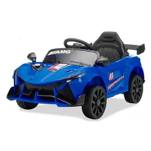 Carro Eletrico Infantil 6v Azul Velocidade Segura Design Moderno Bateria Recarregavel Diversao