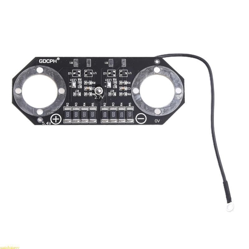 sunshineyy Super Capacitor Regulador Tensão Balanceamento Para Placa Proteção 2 7V 3000F