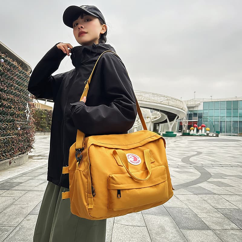 Bolsa de viagem de grande capacidade mochila feminina masculina de um ombro portátil leve Cross-corpo saco de bagagem sa