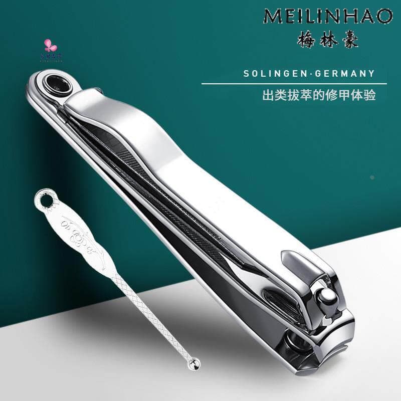 Conjunto de cortador de unhas de aço inoxidável único tamanho grande cortador de unhas com arquivo escavação colher de o