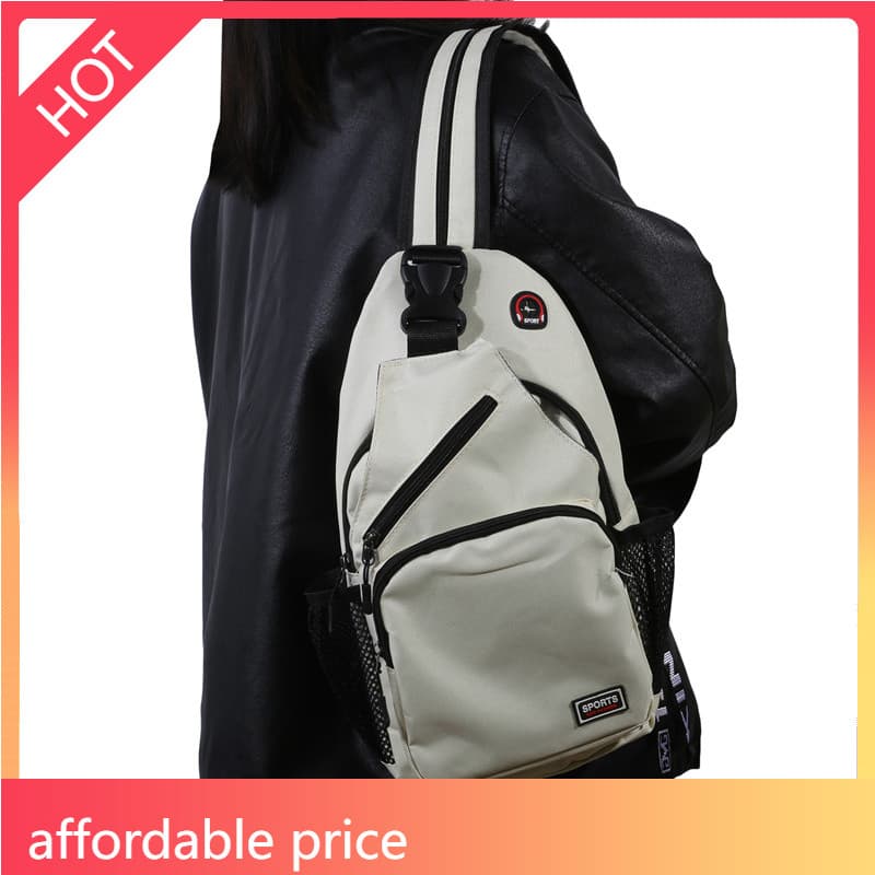 LA2M-1 Pc Bolsa De Ombro Crossbody Nova Peito Oxford Pano Unissex Multifuncional