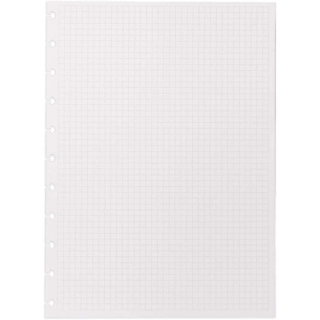 Caderno Inteligente Refil Grande Quadriculado 90 g 50 fls. - Caderno Inteligente