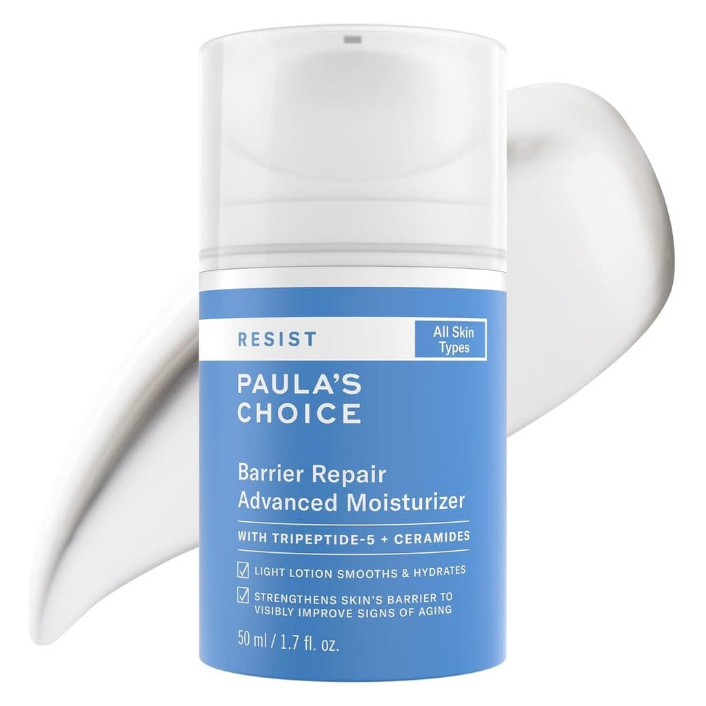 Paula's Choice RESIST Barrier Repair Hidratante Facial Avançado com Ceramidas, Peptídeos, Creme Facial de Hidratação Pro