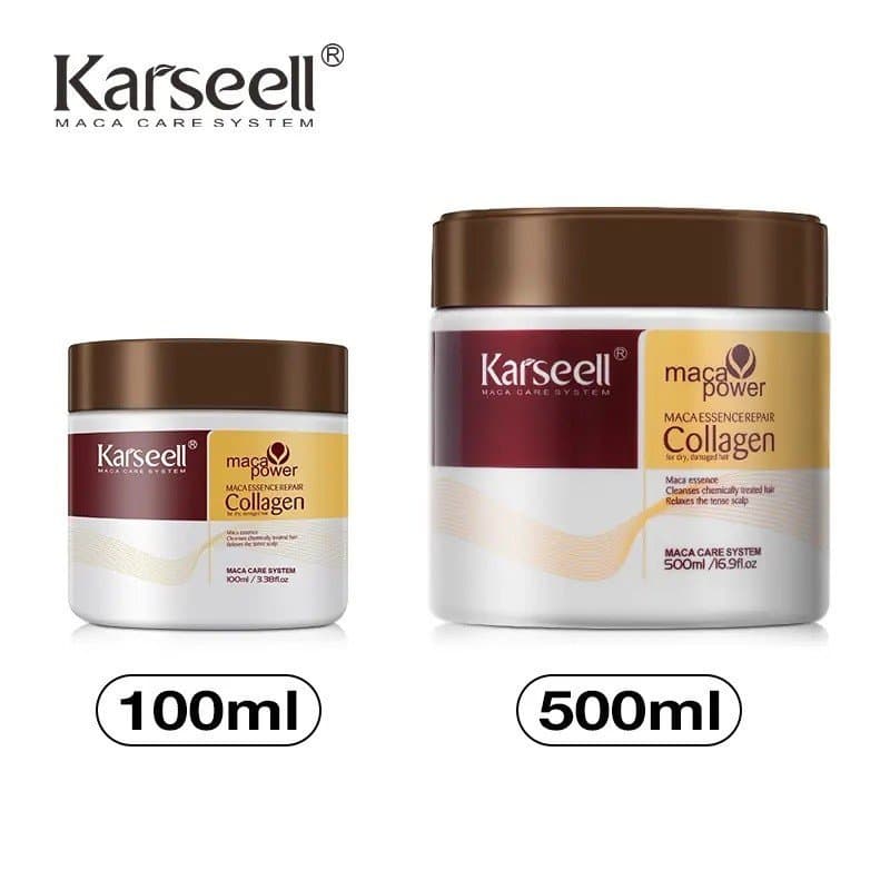 KarseellCollagenHairCareDeepMoisturizingRepairArganOilCollagenHairMaskEssenceSuitableforallhairtypes-twospecifiionsforyo