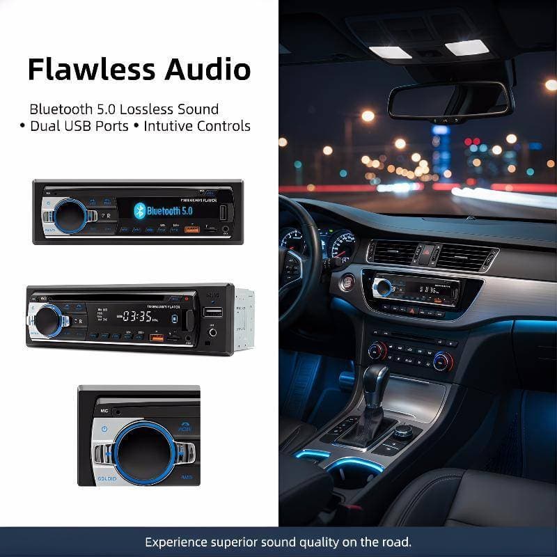 Reprodutor De Rádio Estéreo Para Carro Digital MP3 60Wx4 JSD530 JSD520 Áudio FM Música De Painel Automático