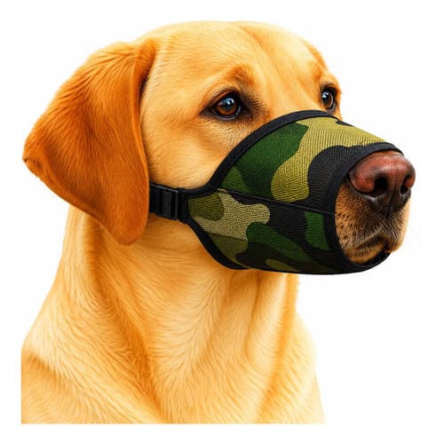 Focinheira Nylon Ajustável Cães Pequenos N-7 Não Machuca Cam Verde Camuflada Grande N 7 Oferta