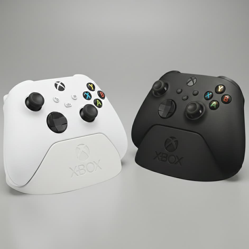 Suporte Controle Xbox One Series S  Porta Joystick Gamer de Mesa Organizador Minimalista
