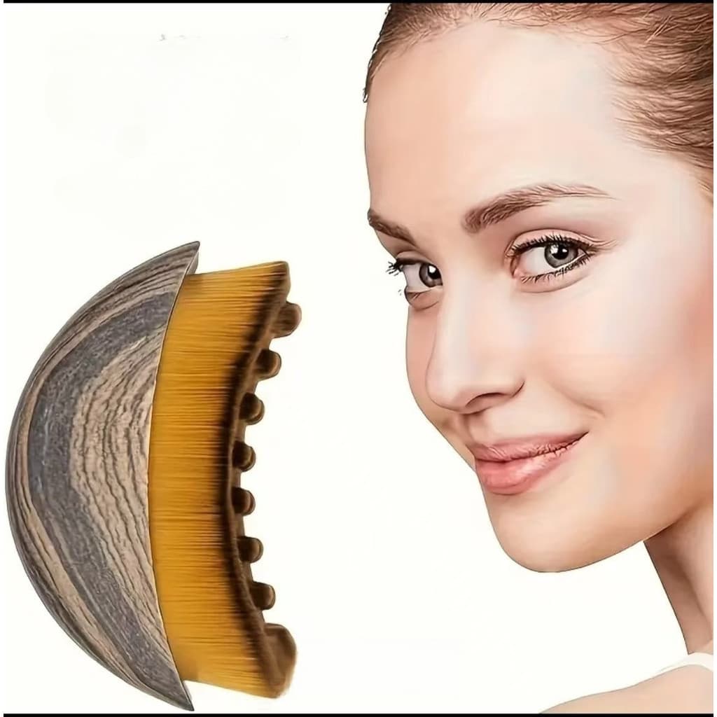 Pincel corporal linfático pincel de beleza pincel de maquiagem contorno linfático pincel de contorno Facial pincel de ma