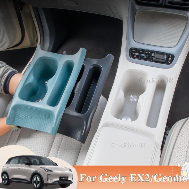 Tapete de Silicone Personzado para Painel de Carro Geely EX2 Geome Xingyuan, Organizador Protetor Antiderrapante 2025
