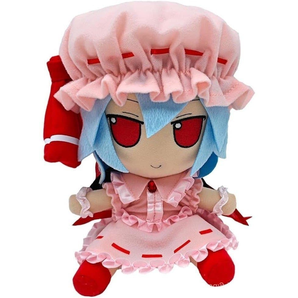 Brinquedos de pelúcia fofos do anime Touhou Project, brinquedos de cosplay Fu-Me, Remilia Scarlet.