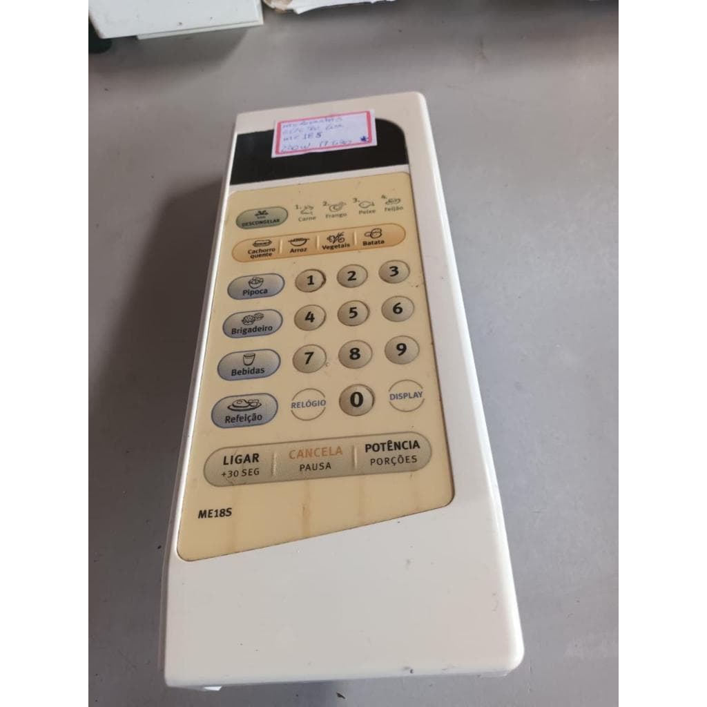 Painel Controle Micro-ondas Electrolux ME18S 220V Original