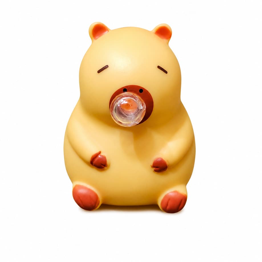 Brinquedo Capivara Aperta Faz Bolha Antiestresse Squishy