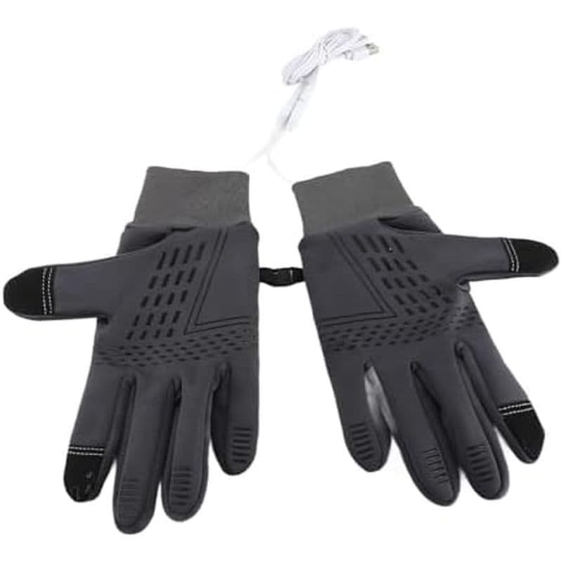 Luvas Aquecidas Elétricas Haofy , Poliéster , Aquecimento Por USB , Compatíveis Com Tela Sensível Ao Toque , Perfeitas P