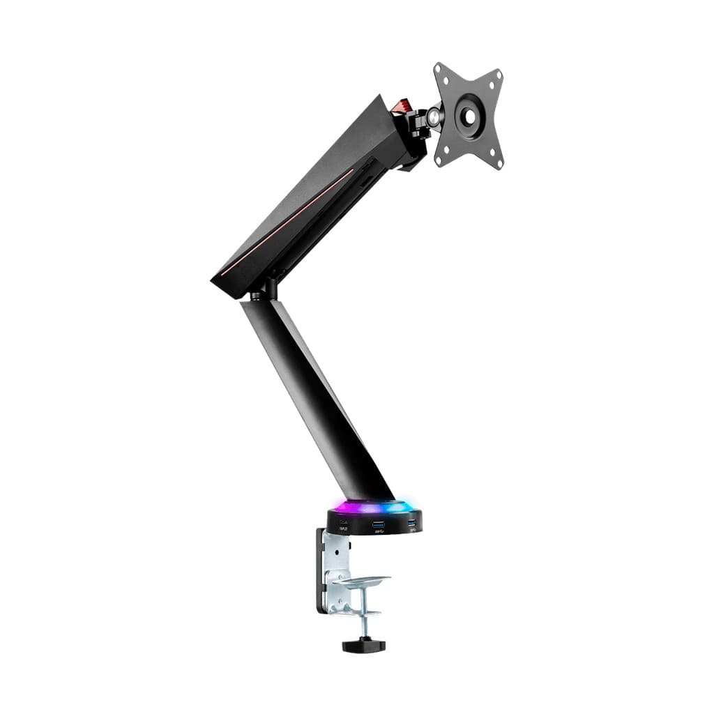 Suporte Gamer de Mesa a Gás para Monitor 17 a 32 Pol com USB PSGAM1732 PCYes