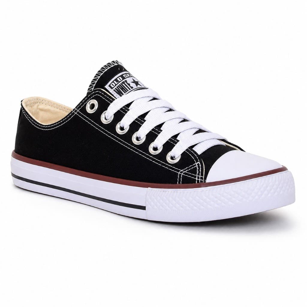Tênis White Star Cano Baixo Vulcanizado Unissex Casual Original