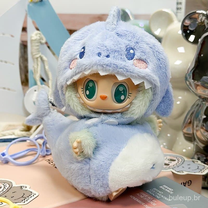 Roupas e Acessórios para Bonecas Labubu de 17cm, Diferentes Estilos de Cosplay de Monstros, Roupas de Vinil, Brinquedo p