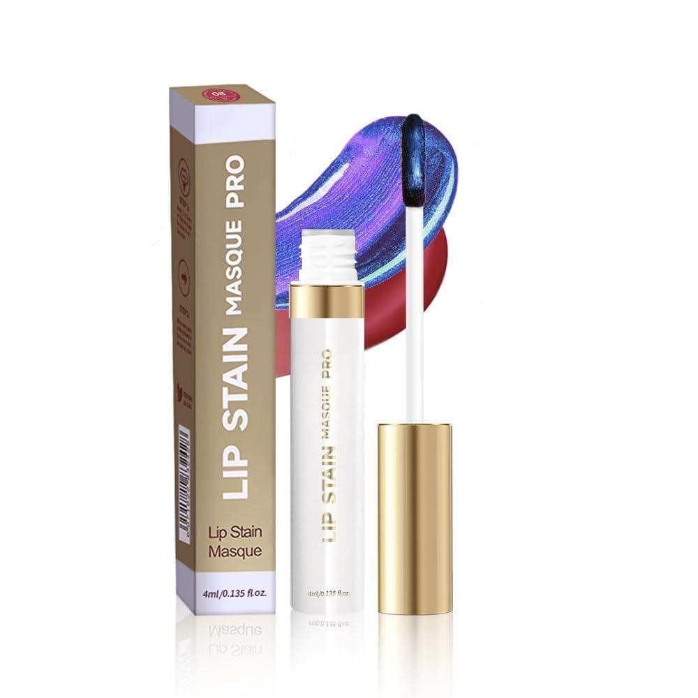 Gloss Labial Removível - Tatuagem de Gloss Labial Removível |     Brilho Labial à Prova d'Água de Longa Duração, Cor Lab