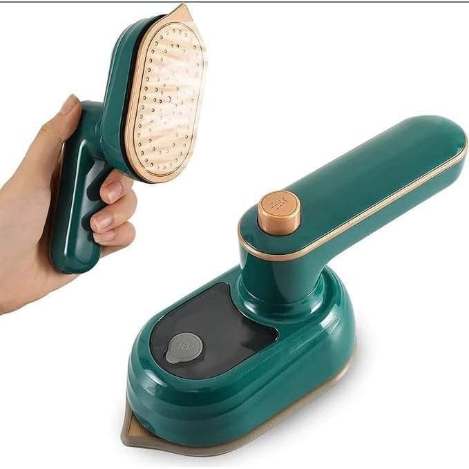 Mini Ferro de Passar Dobrável para Viagem – Ferro a Vapor Portátil Compacto, adequado para roupas, dupla voltagem, aquec