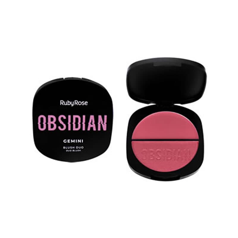 Blush Duo Gemini Obsidian Cor OG04 Ruby Rose HB-1000-OG04 - Unidade