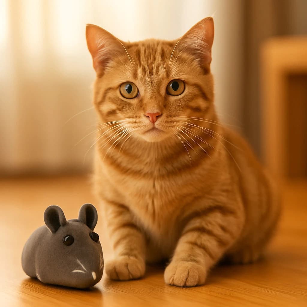 Kit Ratinhos Pet Brinquedo Interativo Gato Cachorro Caça Estímulo Instinto Mordedor Antiestresse