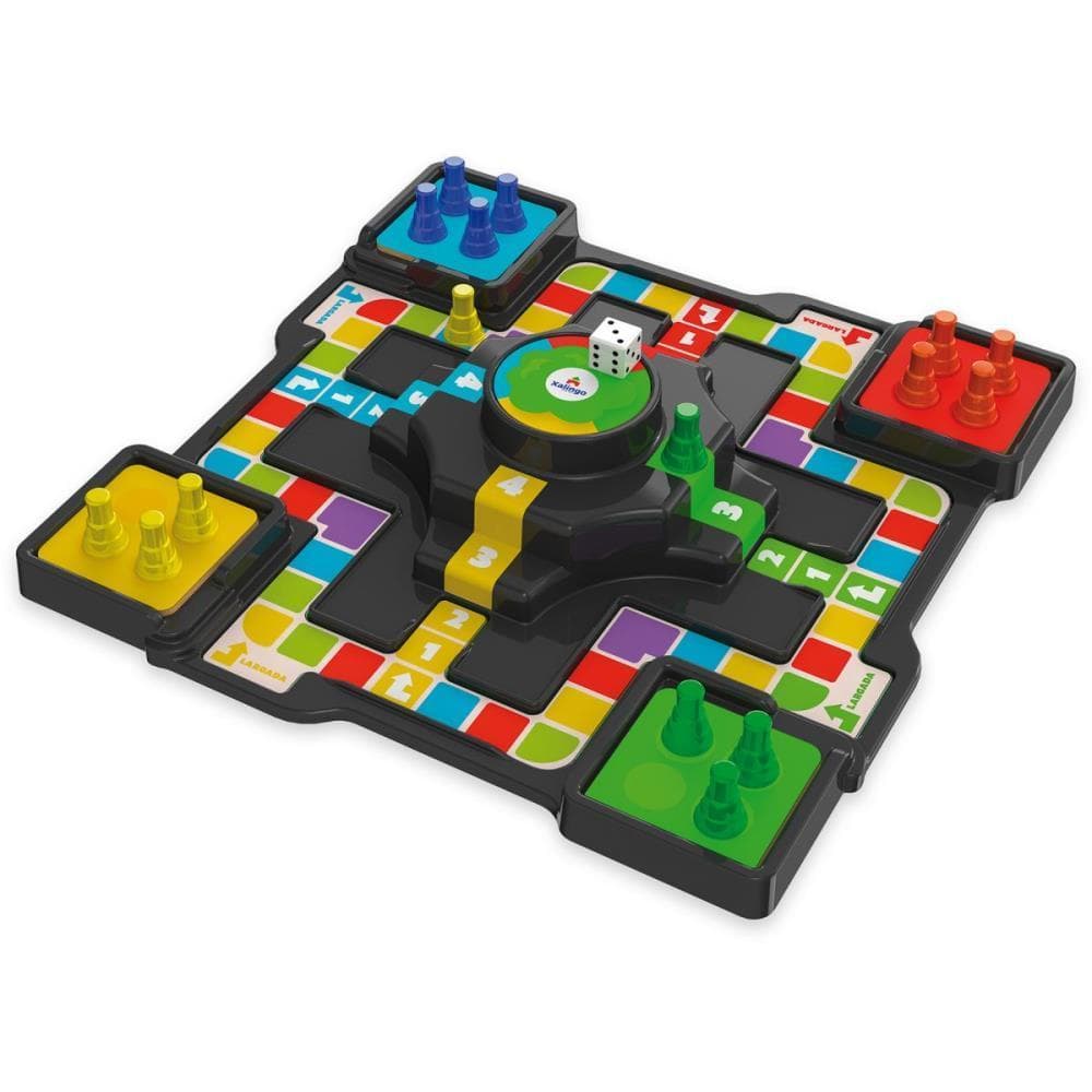 Jogo de Tabuleiro Ludo Tridimensional
