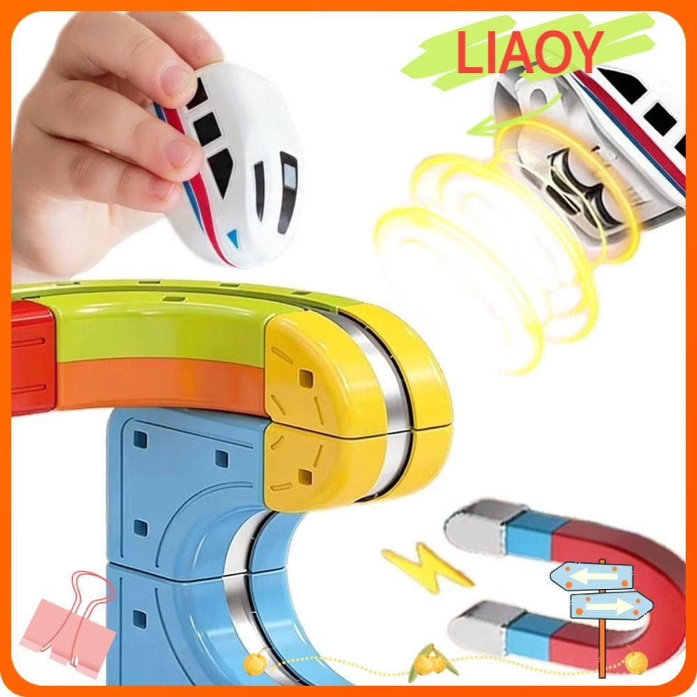 LIAOYING Rastreia Trem , Brinquedos De Trilho Ferroviário De Plástico De Condução Constante E Suave , Pequeno De Brinque