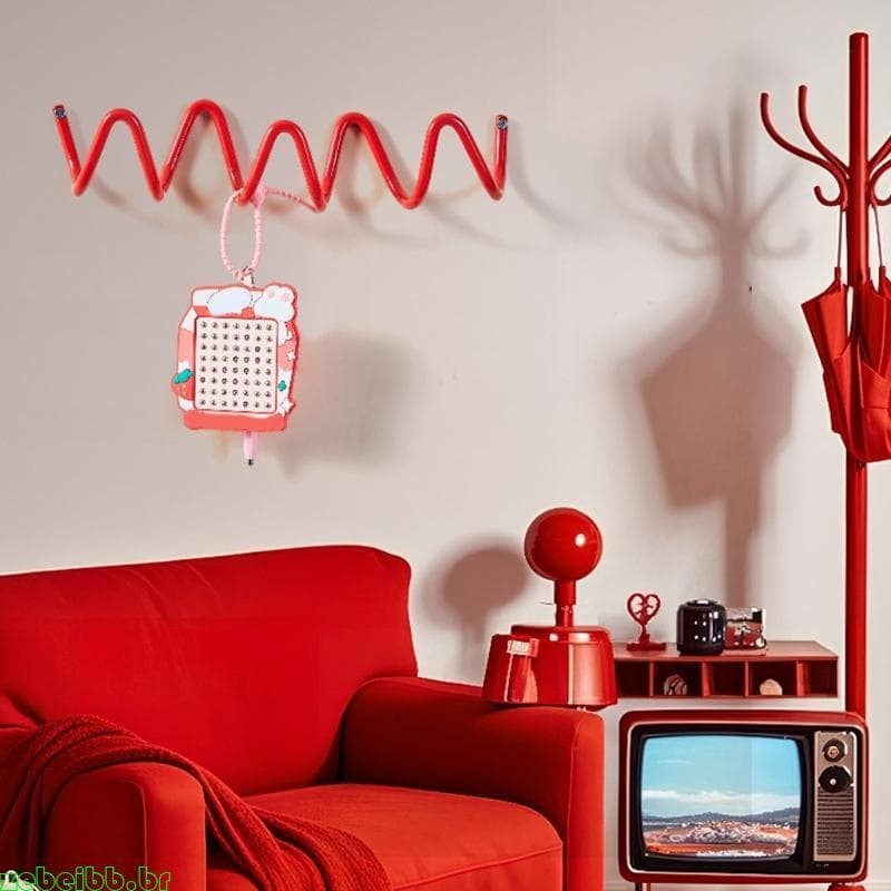 zebeibb Prático Metal Wall Coat Gancho Estilos Ondulados Minimalista Para Armazenamento Eficiente