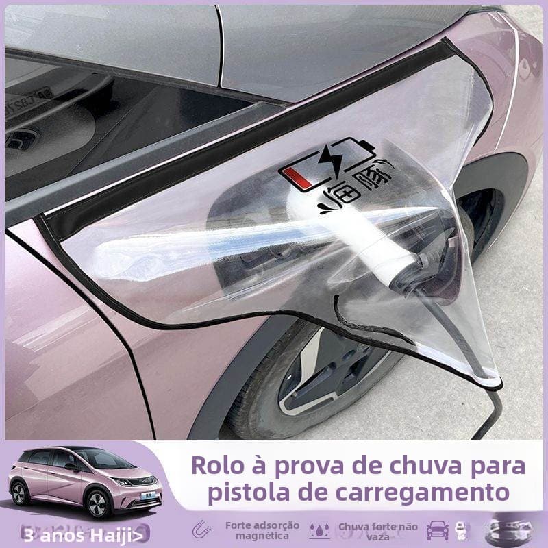 Capa de proteção contra chuva para BYD Dolphin, capa impermeável para veículo elétrico, capa protetora solar para uso ex