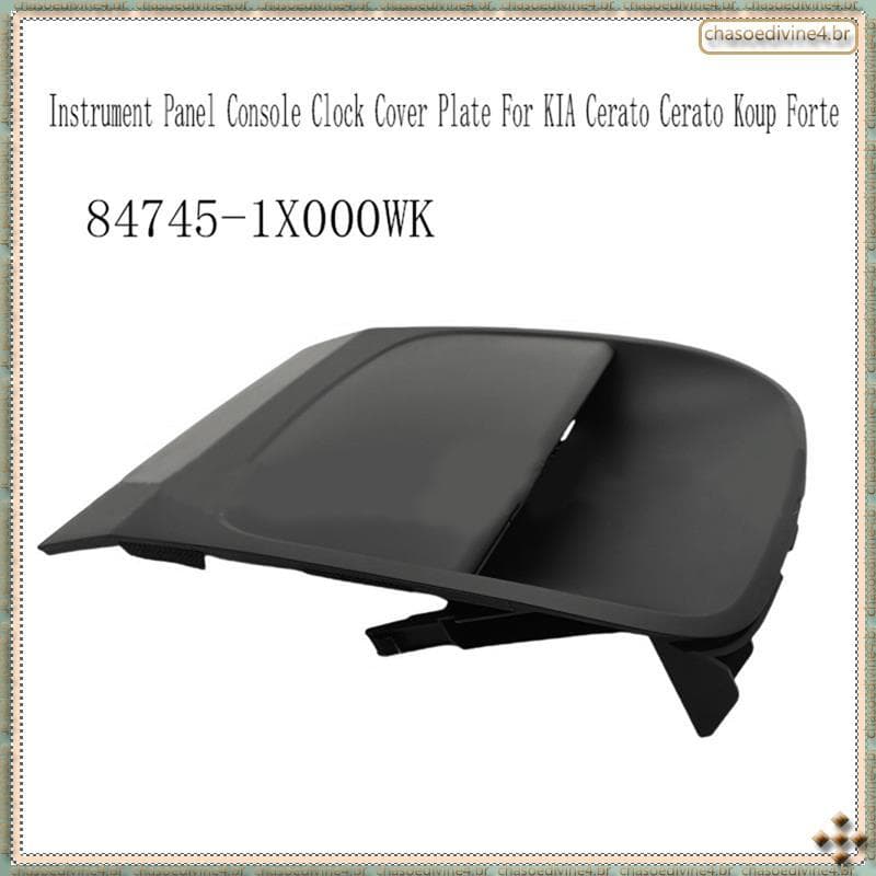 [Ykr] Placa De Cobertura De Decoração Intermediária Para Console De Painel De Instrumentos De Carro Relógio 84745-1X000W