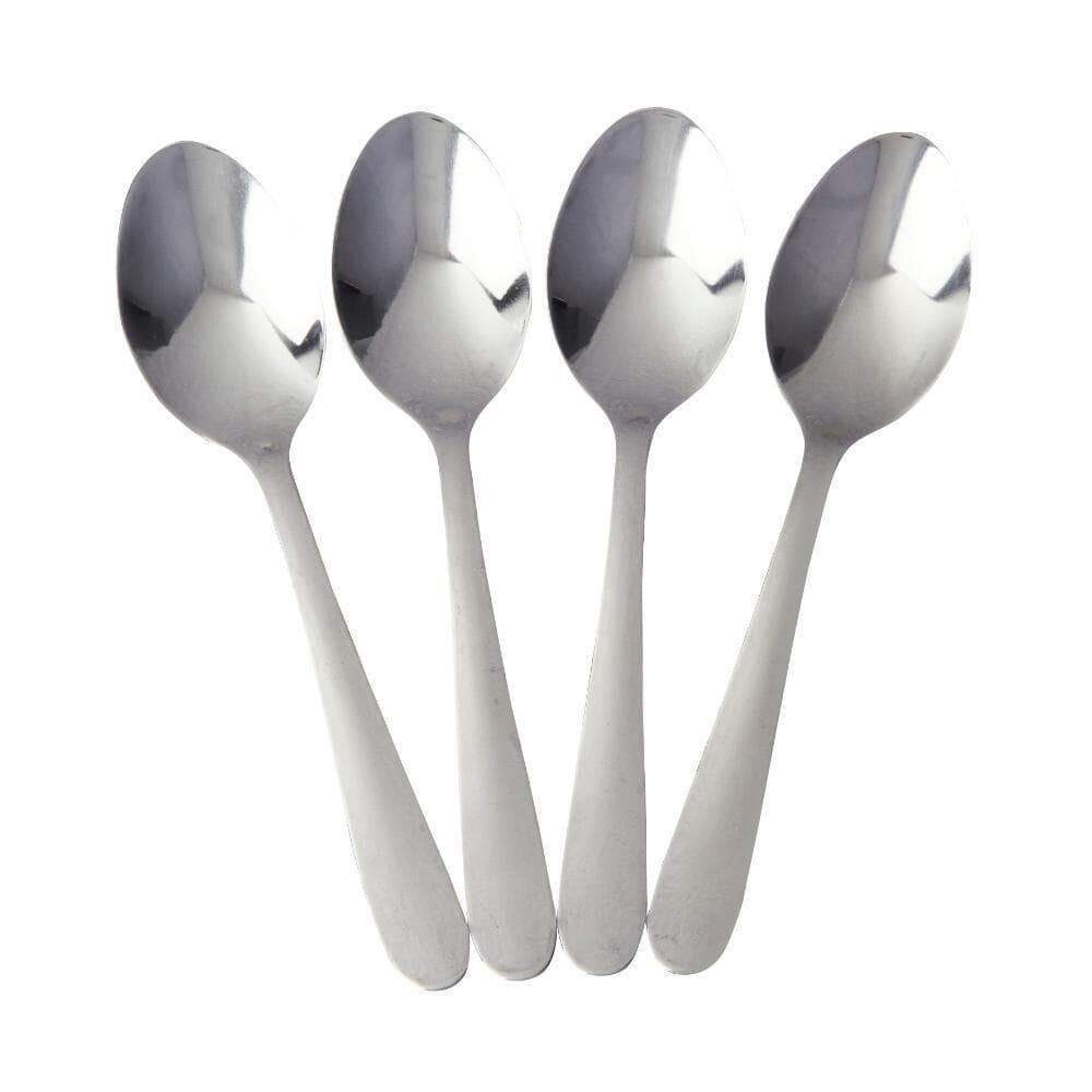 CONJUNTO DE COLHERES PARA CHÁ A\CASA INOX COM 4 PEÇAS REF.: JCJ17010