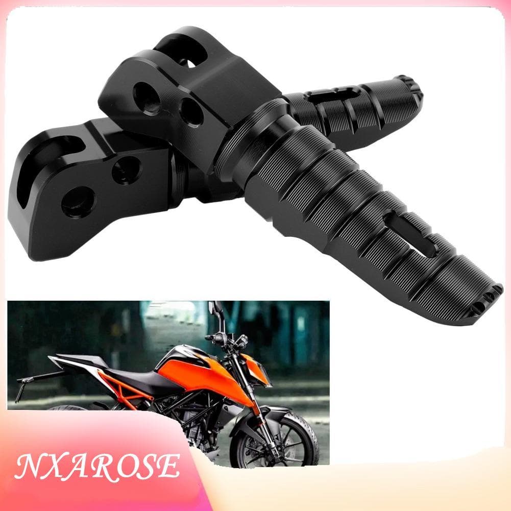 Nxarose Dioche par de pinos traseiros de liga de alumínio, acessório de modificação de motocicleta adequado para