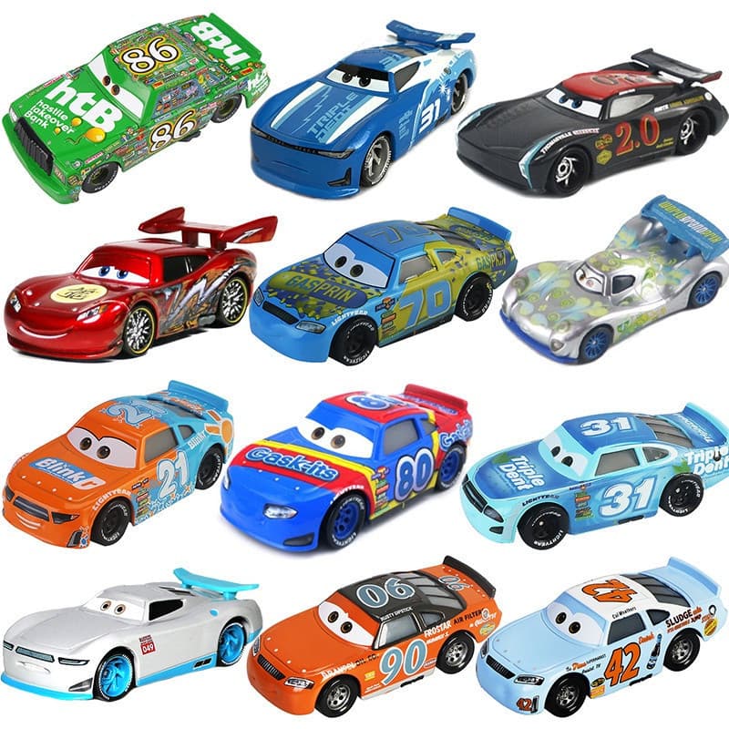 1/55 Scale Diecast Metal Pull Back Action Drives Car Forward Car Model Toy for Gift