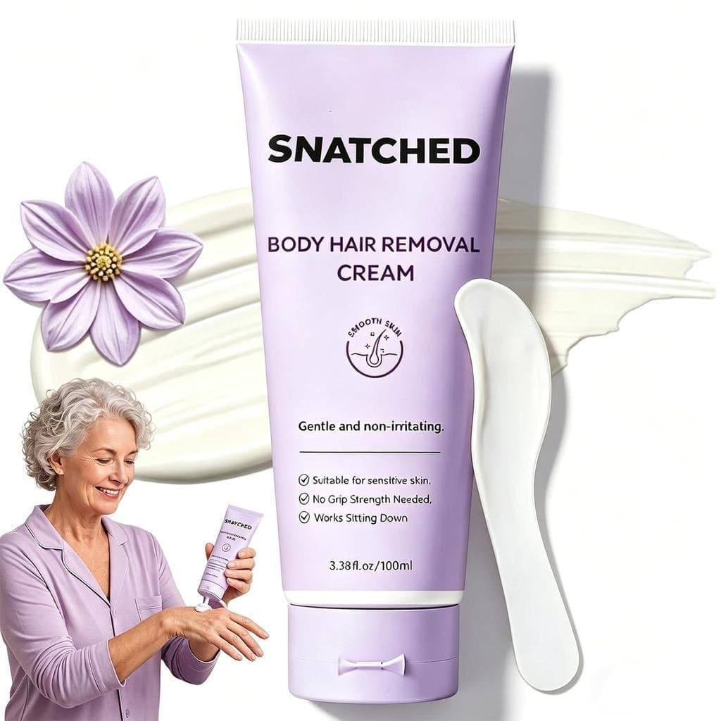 Removedor de Pelos para Corpo e Rosto para Mulheres Acima de 65 Anos e Homens, Removedor de Pelos Suave para Pernas, Bra