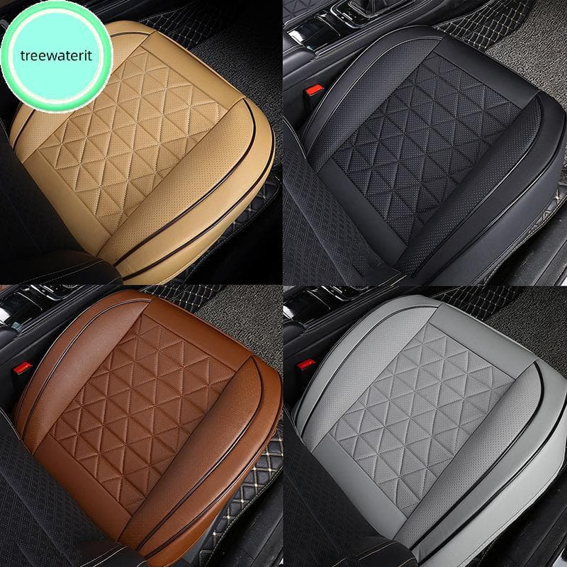 treewaterit Nova Capa De Assento De Carro Dianteiro Couro Do Plutônio Almofada Automóveis Protetor Universal Cadeira br
