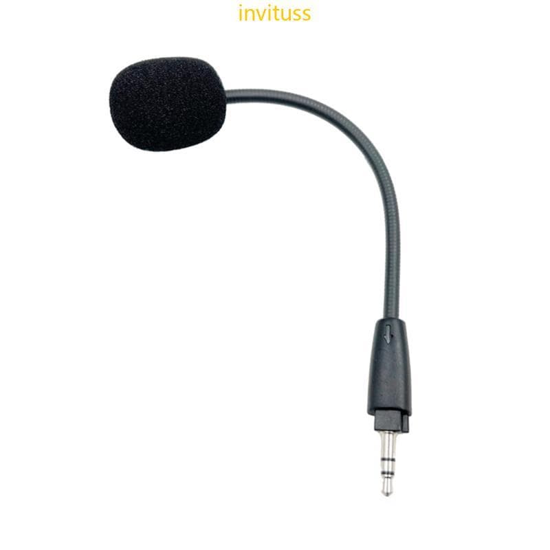 Inv Microfone Substituição Para HS35 HS45 Gaming Headset Removíveis Mic Boom