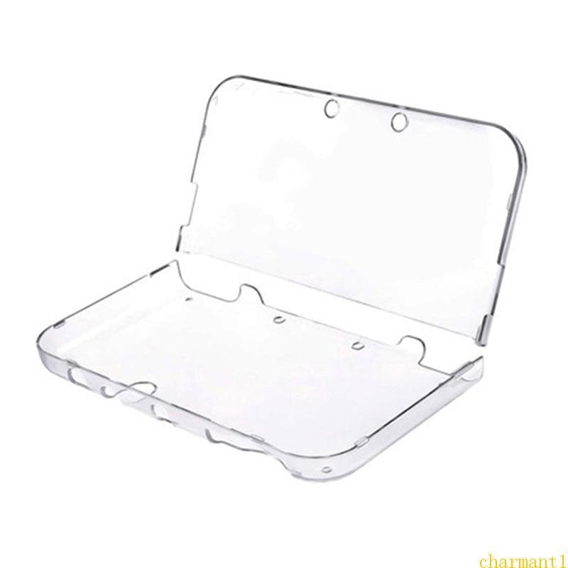 charmant Transparente Duro PC Caso Capa Pele Para Console 3DS XL