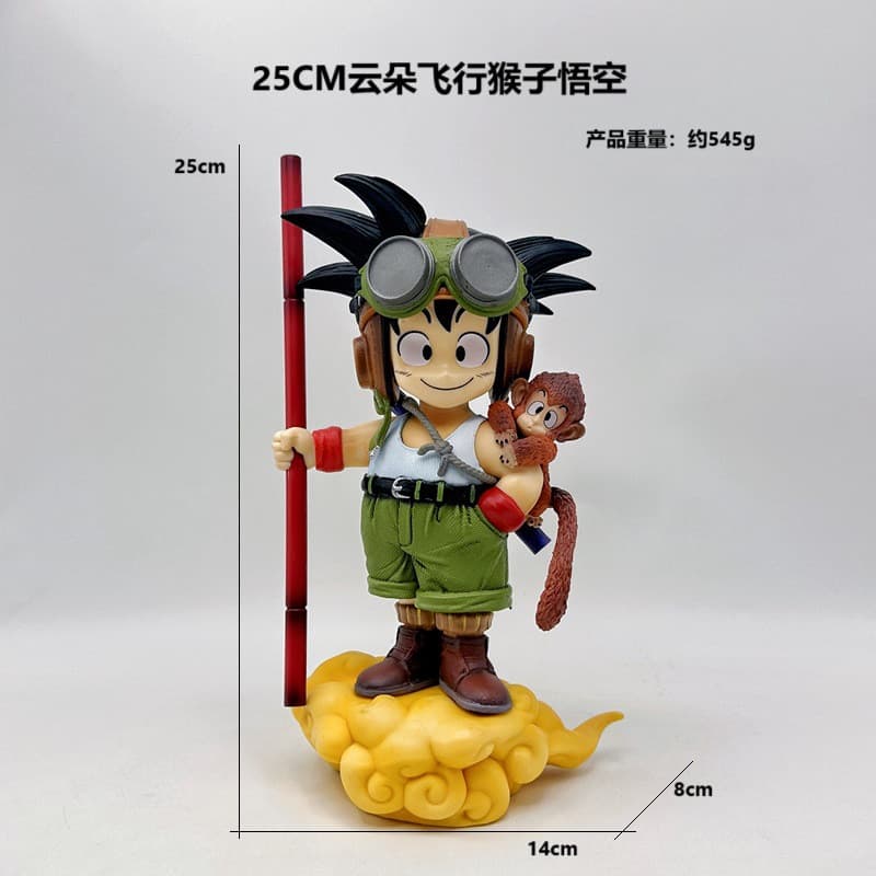 [Novo estilo Popular] 25 CM Base de Nuvem Dragon Ball Figura Piloto Infância Goku Macaco Modelo Ornamentos