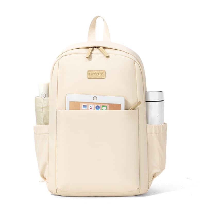 Simples saco do computador portátil resistente ao desgaste impermeável resistente ao choque Airbag leve mochila de viage