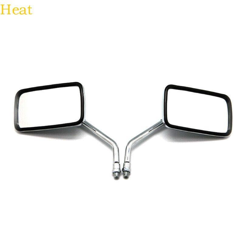 Calor Moto Espelho Retrovisor Lateral Quadrado Para Sombra VT1100 VT750
