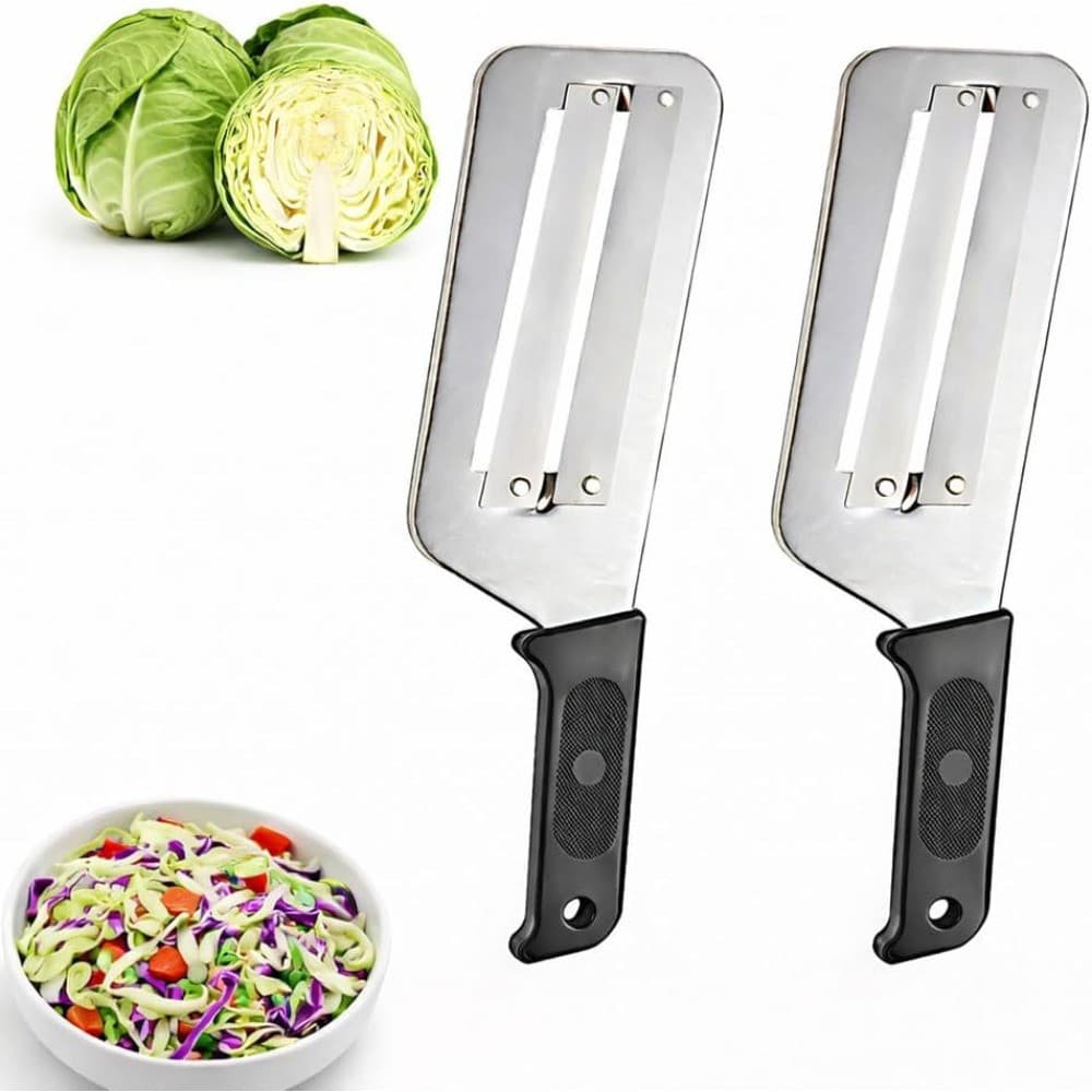 Couve-flor Chopper Lâmina Dupla Alface Legumes Família Cozinha Restaurante Preparação de Alimentos