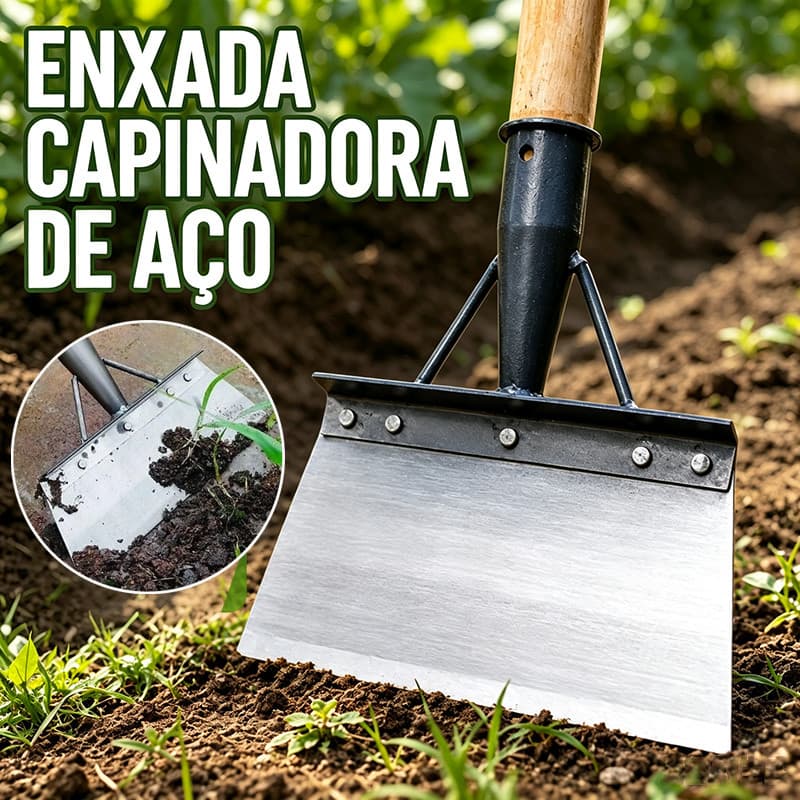 Pá De Limpeza Multifuncional Resistente Capina Jardim Fazenda Pastagem Limpeza Áreas Rurais