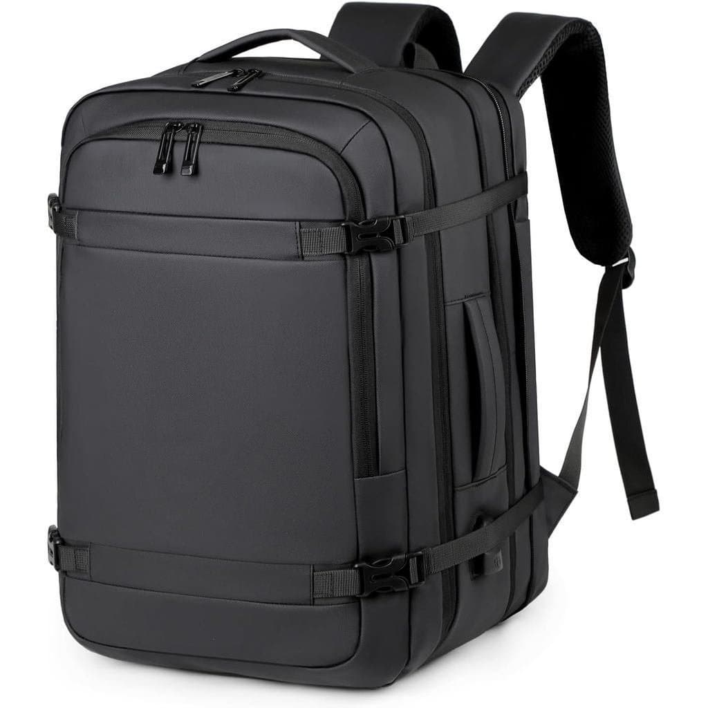 Mochila de viagem expansível para homens e mulheres, mochila de mão aprovada por companhias aéreas, mochila para desloca
