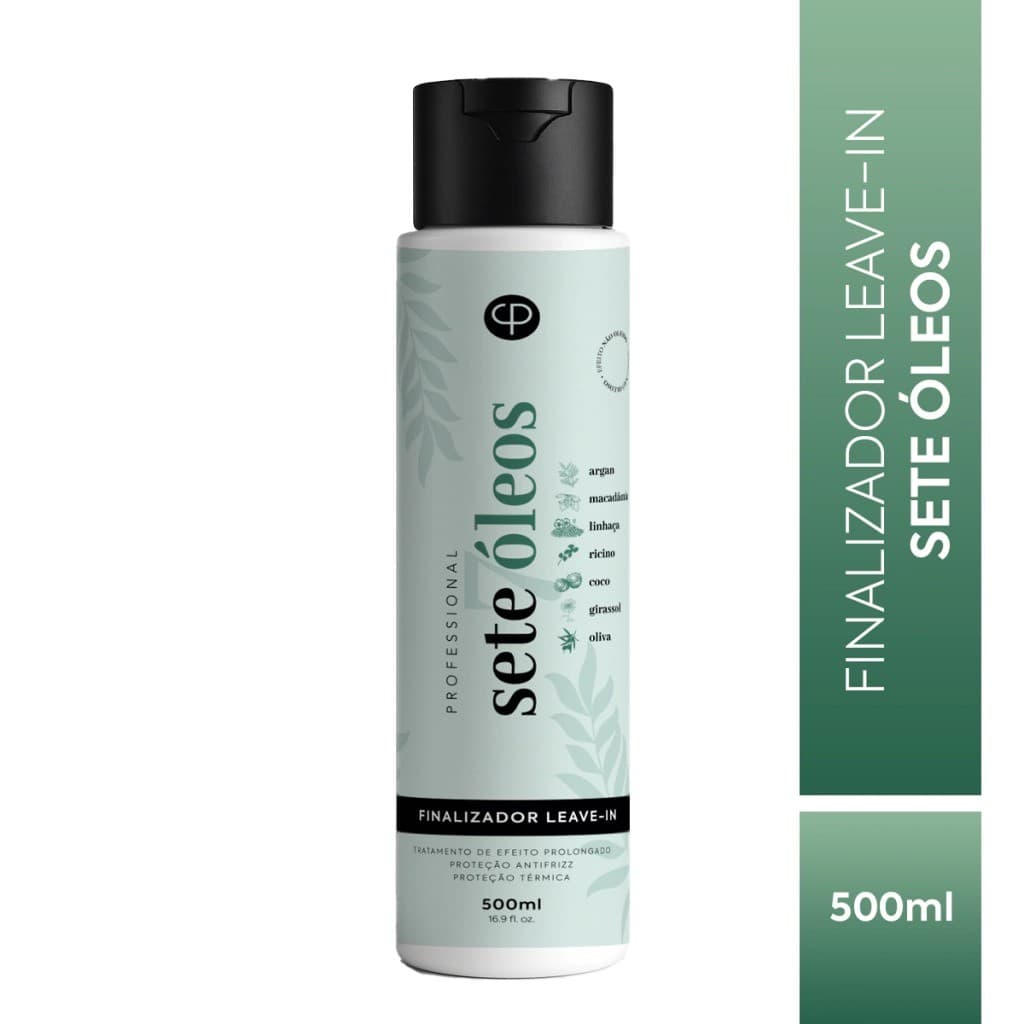 Finalizador Leave-in Profissional Sete Óleos 500ml Dvien