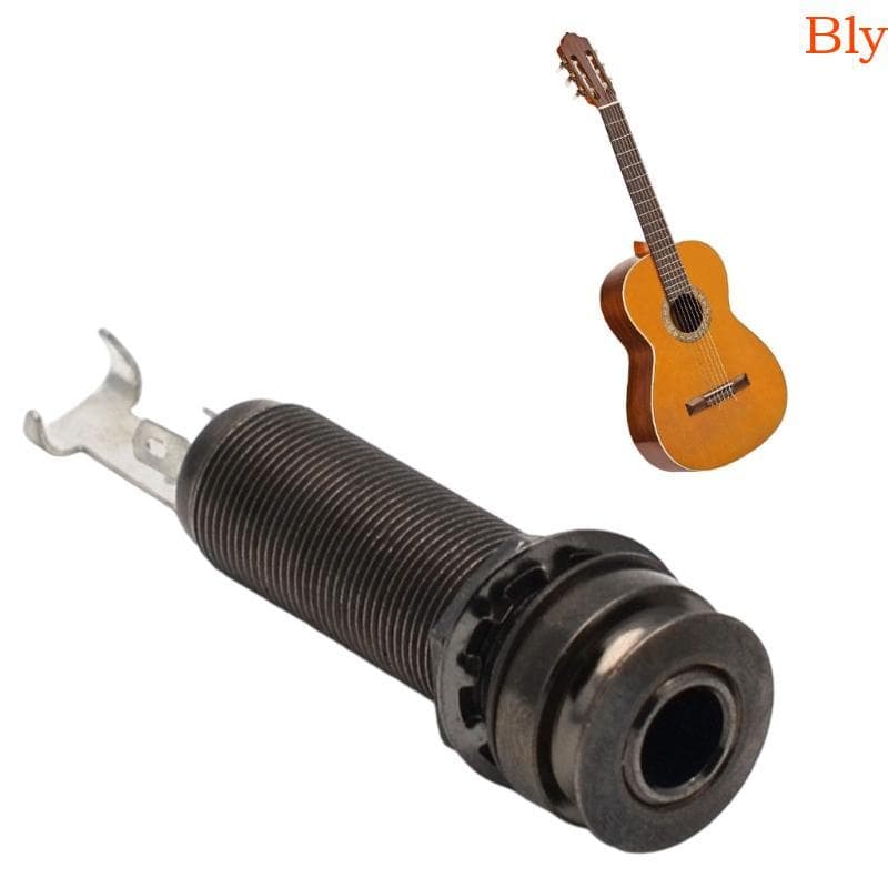 Bly 4 Terminais Divididos Guitarra Jacks 6 35mm Plug Para Conexão E Reparo Do Amplificador