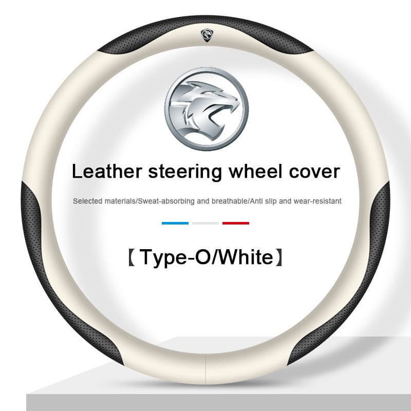 Capa de Volante Ultra-Fina de Couro para Carro com Antiderrapante e Absorção de Suor, Adequada para Proton Saga Iriz Per
