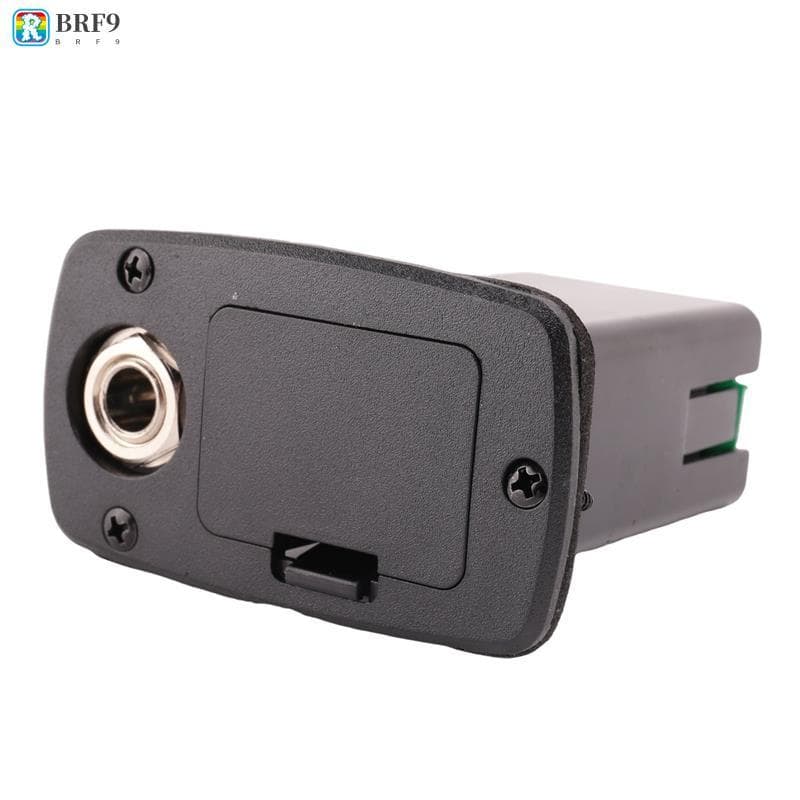 Caixa De Bateria Para Captador De Guitarra ABS 9V Substituição De Capa De Armazenamento Acústica Elétrica