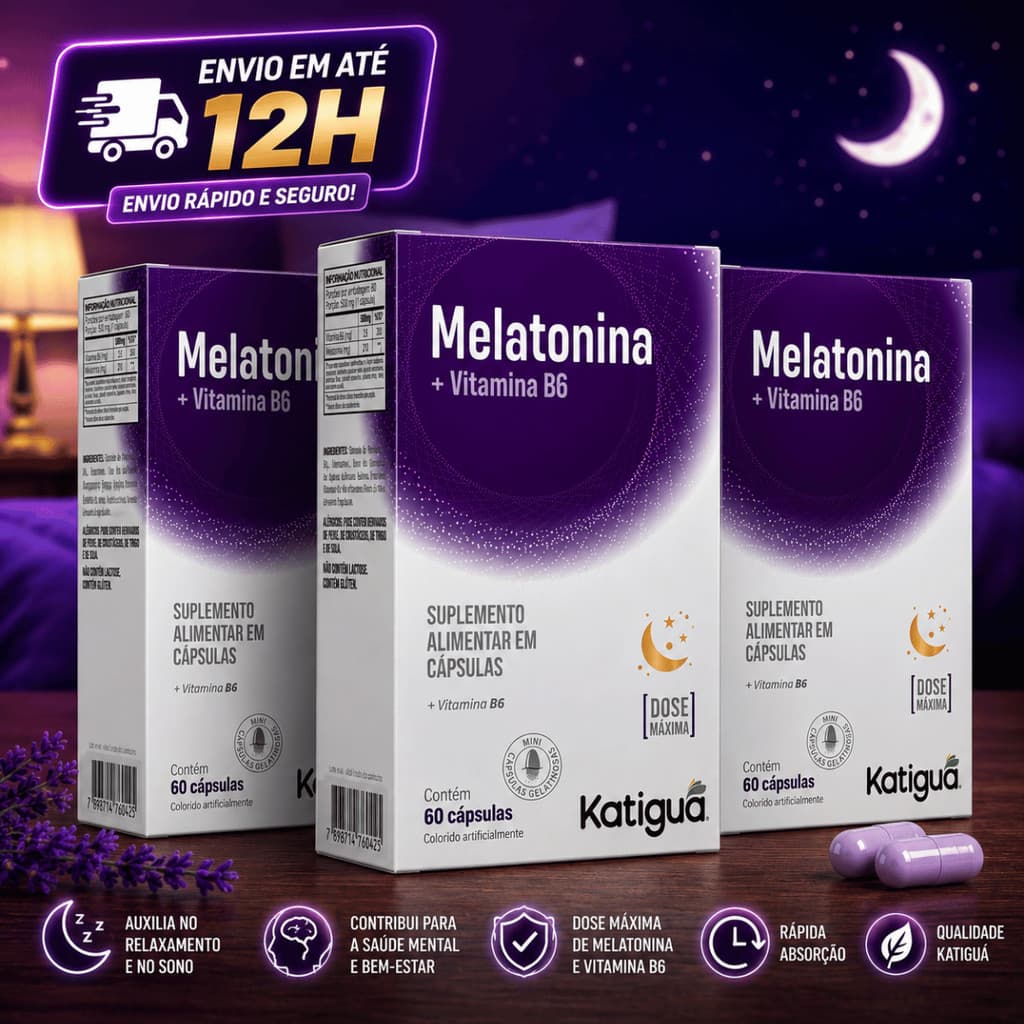 Melatonina Lipossomada 60 Caps Suplemento Em Cápsulas Concentrado