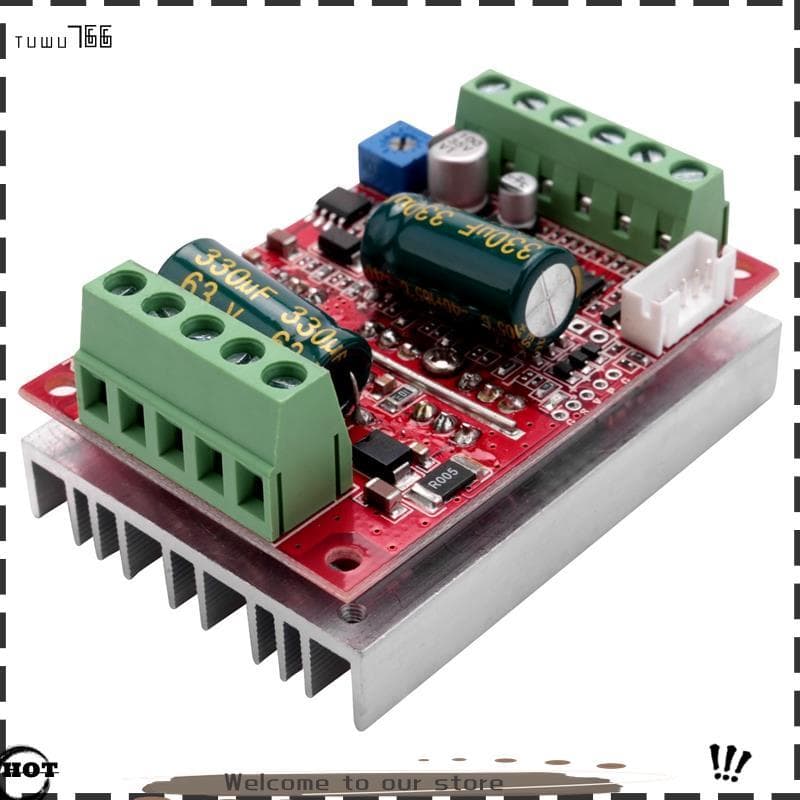 Controlador De Motor Sem Escova DC Trifásico 6-60V 400W BLDC PWM Hall Placa De Driver De Controle 12V 48V