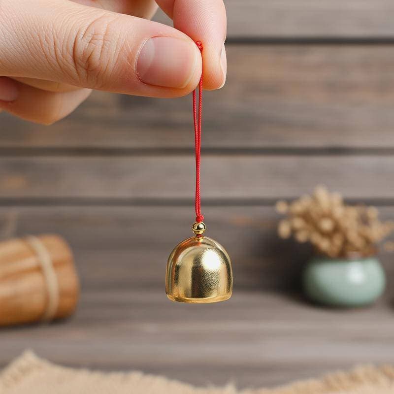 [zitgiy] Carrilhão De Vento 2cm Mini Sino De Metal DIY Pendurado Pequeno Ornamento Para Porta Sala Jardim Pátio Decoraçã